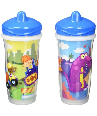 Playtex Baby The Insulator Spill-Proof 9 OZ Cup - 2 Pack: Boy Colors