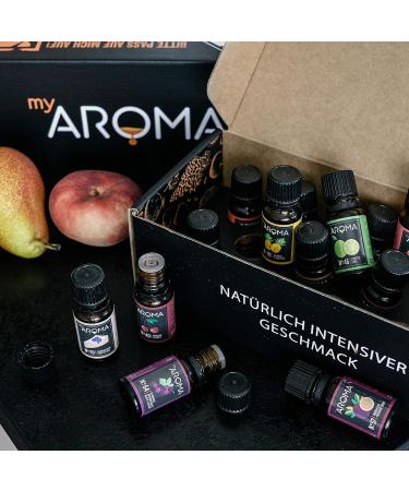 myAROMA Forest & Meadow Set - Purely Natural Fruit Aroma (5x10ml) | Sugar-Free & No Sweeteners | Shop Internationally - Buy Online on SooperMarket.com