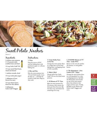 Garlic Gold Organic Extra Virgin Olive Oil - Toasted Garlic Infusion, Low FODMAP, Pack of 6 - Buy Online on SooperMarket.com