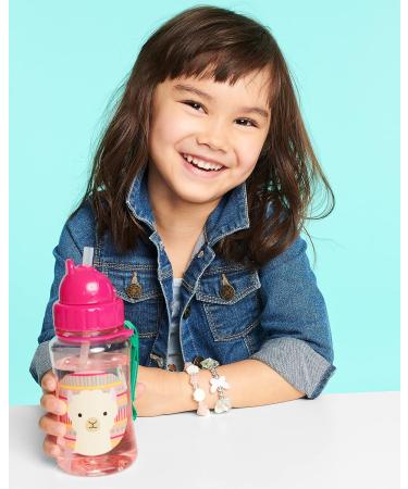 Skip Hop Toddler Sippy Cup with Straw - Zoo Straw Bottle 13 oz - Llama - Buy Online on SooperMarket.com