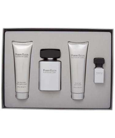 Perry Ellis Platinum Label Men 4 Piece Gift Set - Buy Online on SooperMarket.com