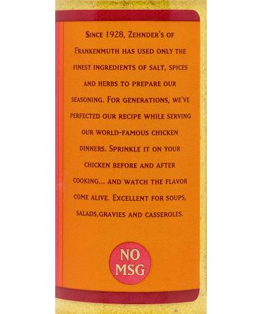 Zehnder's Chicken Seasoning (8.5 oz) - Authentic blend for flavorful chicken dishes - Buy Online on SooperMarket.com