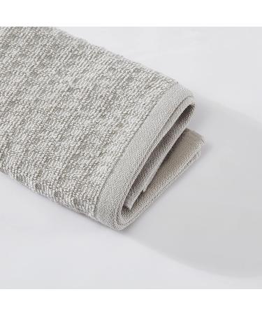 Tommy Bahama Northern Pacific Grey Washcloth Set - 12 Piece Highly Absorbent Cotton Bathroom Decor | Low Linting & Fade Resistant - Buy Online on SooperMarket.com