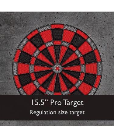 Viper 797 Electronic Dartboard with Quick Access to 301 & Countup | Extended Catch Ring | 11 Scoreboard | Darts & Tips Included | 43 Games & 241 Options - Buy Online on SooperMarket.com