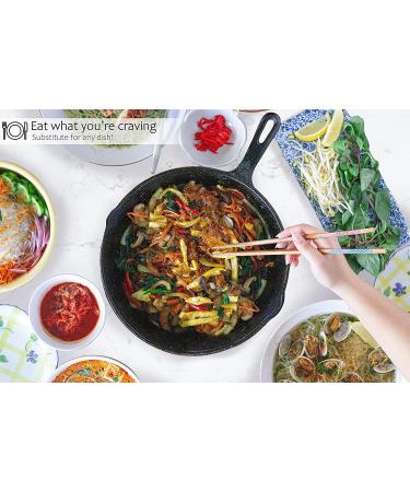 Sea Tangle Kelp Noodles (12oz) - Pack of 3 - Low Calorie Asian Noodles for Healthy Noodle Dishes - Gluten Free  Keto Noodle Sub for Rice Noodles  Glass Noodles  Pad Thai Noodles  Vermicelli Kelp Noodles (12 Ounce) - Pack of 3 - Buy Online on SooperMarket.com