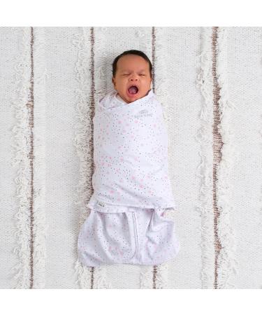 HALO Baby SleepSack Swaddle | 1.5 TOG 100% Cotton Pink Moons | Newborn Sleeping Bag | Easy Zip Access | Wearable Blanket for Boys & Girls | 0-3 Months - Buy Online on SooperMarket.com