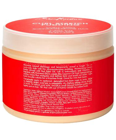 SheaMoisture Curl Stretch Pudding 11.5 oz - Red Palm Oil, Cocoa Butter, Shea Butter - Buy Online on SooperMarket.com