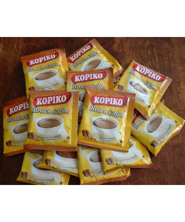 Kopiko Instant 3 in 1 Brown Coffee Mix - 30 Count Bag | Creamer & Sugar Included - Buy Online on SooperMarket.com