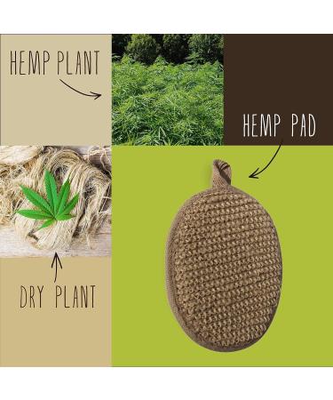 Stephanie Franck Beauty Bath Set - Exfoliating Loofah Sisal & Hemp Gloves for Glowing Skin | International Shipping Available - Buy Online on SooperMarket.com