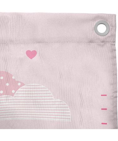 Disney Princess Colors Poly-Canvas Kids Growth Chart Pink - 170 cm Height - Buy Online on SooperMarket.com