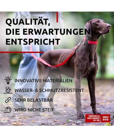 Waterproof Adjustable Dog Collars for Big Medium & Small Dogs | Waudog - Durable & Stylish Puppy Collars - Buy Online on SooperMarket.com