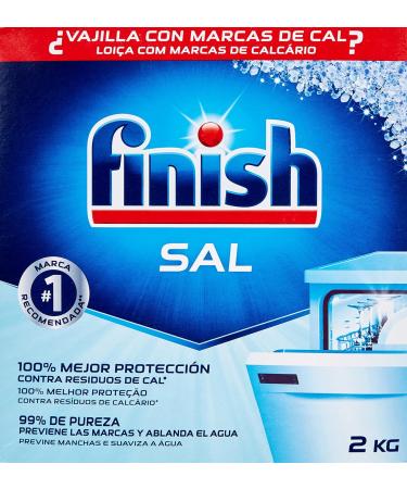 Finish Regenerating Salt 2 kg - Pack of 1 | Water Softener Salt Crystals - Buy Online on SooperMarket.com