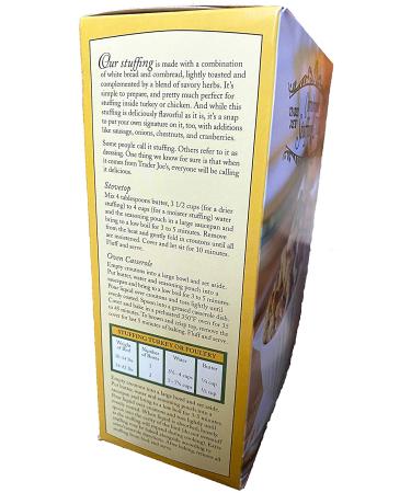 Trader Joe's Cornbread Stuffing Mix 12.4oz (352g) - Delicious Holiday Side Dish - Buy Online on SooperMarket.com