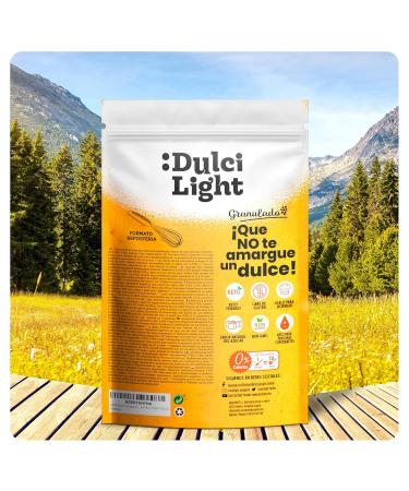 Dulci Light Sucralose Sweetener Granulate 2x200g - Low-Calorie Sugar Replacement for Drinks & Food | International Shipping Available - Buy Online on SooperMarket.com