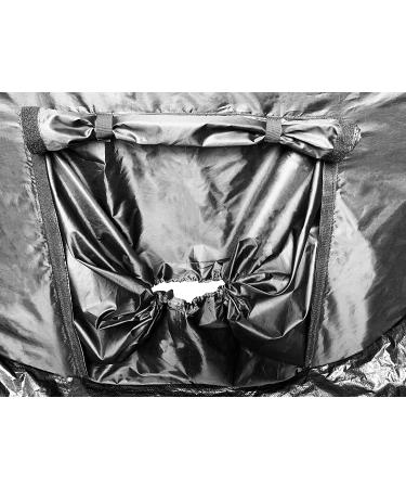 KobbTan Large Deluxe Black Clear Spray Tanning Pop Up Tent with Carry Case - Portable Mobile Tan Booth - Buy Online on SooperMarket.com