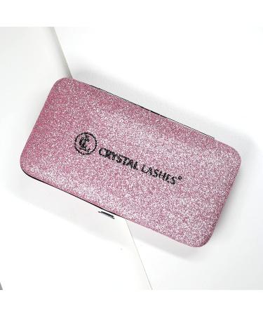 Buy Crystal Lashes Tweezers Set (3 Pieces) with Case - Perfect for Eyelash Extensions & Makeup - International Shipping Available - Buy Online on SooperMarket.com