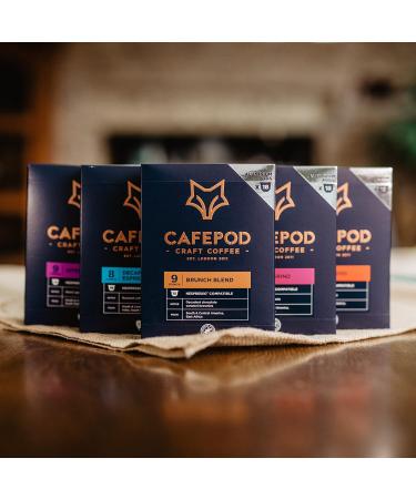 CafePod Coffee Pods Nespresso Compatible Variety Pack - 180 Aluminium Capsules - Buy Online on SooperMarket.com