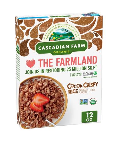 Cascadian Farm Organic Cocoa Crispy Rice Cereal,12 Ounce