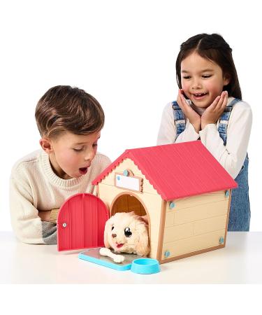 Little Live Pets My Puppy's Home Interactive Plush Toy Kennel - 25+ Sounds & Reactions - Build DIY Kennel - Surprise Puppy Included - Buy Online on SooperMarket.com