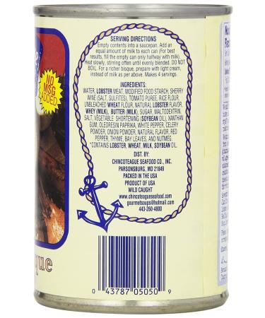 Chincoteague Seafood Lobster Bisque  15-Ounce Cans (Pack of 12) - Buy Online on SooperMarket.com
