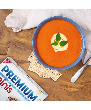 Premium Original Mini Saltine Crackers - 11 oz | High-Quality Snack Option - Buy Online on SooperMarket.com
