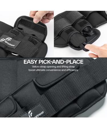Adjustable Ankle Weights Set - Sports Weight Cuffs 0.4-1.6kg Each 0.8-3.2kg Pair - Perfect for Fitness & Workouts - Buy Online on SooperMarket.com