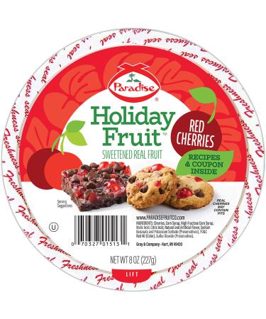 Paradise Red Cherries, 8 Ounce