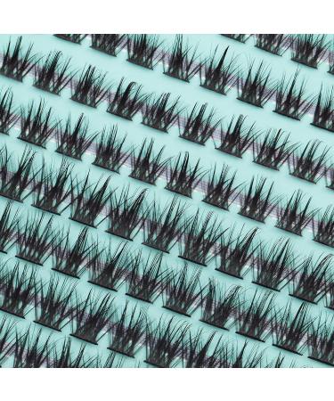 Buy Bodermincer Nature D Curl False Lashes - Mixed Length Eyelash Clusters (10-20mm) for Stunning Volume | International Shipping Available - Buy Online on SooperMarket.com