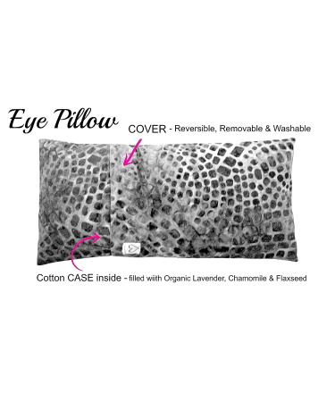 Peacegoods Eye Pillow Gift Set | 4 x 8.5 | Unscented Flax | Washable Cover | Soft Cotton Flannel | Soothing & Relaxing | Beige Tan Color - Buy Online on SooperMarket.com
