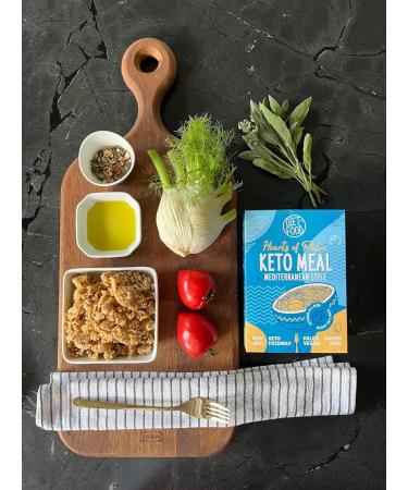 Buy Hearts of Palm Keto Meal | Fast & Tasty Gluten-Free Mediterranean Diet | 255g - Ready in 1 Minute - Buy Online on SooperMarket.com