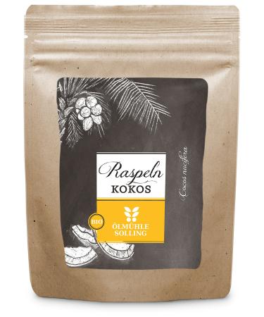 lm hle Solling coconut flakes partially deoiled - 300g - ORGANIC