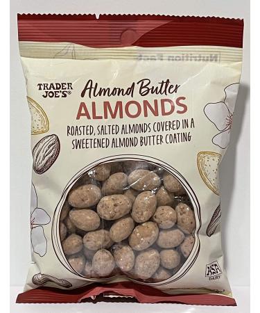 Trader Joe's Almond Butter Almonds - Roasted, Salted Almonds Covered in a Sweetened Butter Coating