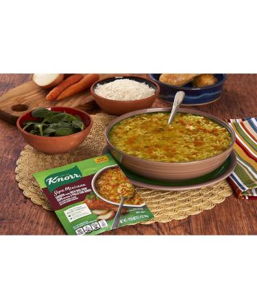Knorr Sopa Mexicana/Dry Soup Mix - Chicken with Rice Flavor | No Artificial Flavors | 2.4 OZ 12 Count - Buy Online on SooperMarket.com