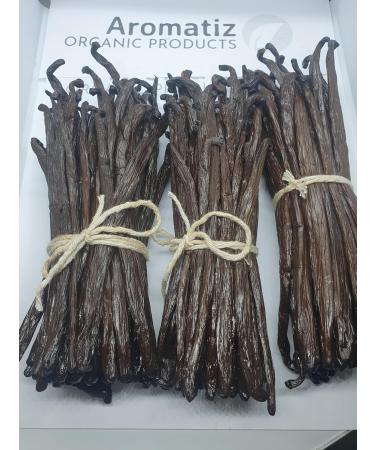 Aromatiz Grade A Madagascar Vanilla Pods - Fresh 10-13cm (Pack of 10) - Buy Online on SooperMarket.com
