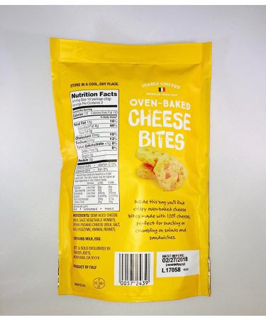 Trader Joe's Trader Giotto's Oven-Baked Low Carb Gluten-Free Cheese Bites - 6.33 Ounce (3-pack) - Buy Online on SooperMarket.com