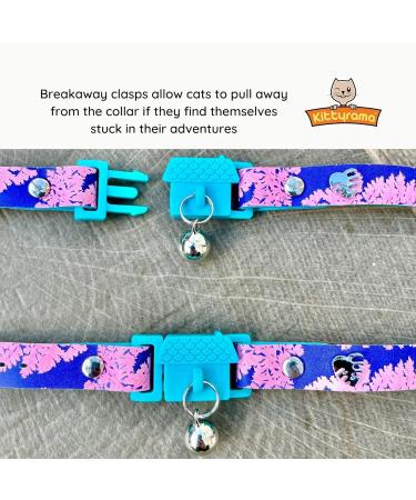 Kittyrama Botanical Collars for Cats & Kittens | Award-Winning Hypoallergenic Comfortable & Vet Approved - Quick Release Breakaway Safety - Buy Online on SooperMarket.com