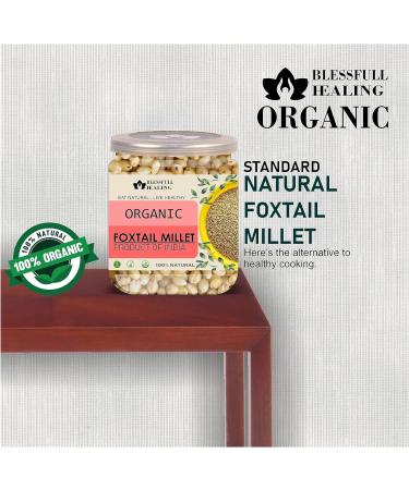 Blessfull Healing Organice Foxtail Millet 2 lb (907 Gram) - Buy Online on SooperMarket.com
