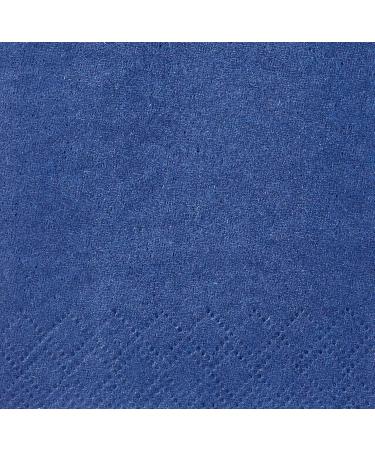 Buy Papstar 84576 Dark Blue 3-Ply Napkins | 250 Count 1/8 Fold 33x33 cm - International Shipping Available - Buy Online on SooperMarket.com