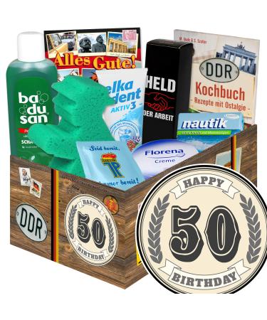 ostprodukte-versand 50th birthday/gift 50th birthday woman/GDR care box