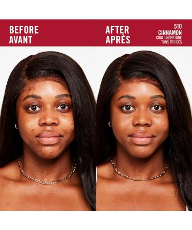 Rimmel London - Lasting Finish 35 Hour Foundation Long-Wearing Hydrating Vegan Formula Full-Coverage - Cinnamon 1 count (Pack of 1) Cinnamon - 510 - Buy Online on SooperMarket.com