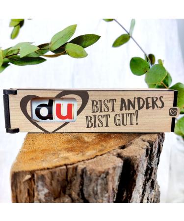 You are different you are good - chocolate bar gift box incl. Duplo - gift for women gift for the anniversary for him BFF gifts thank you gifts small little things for women
