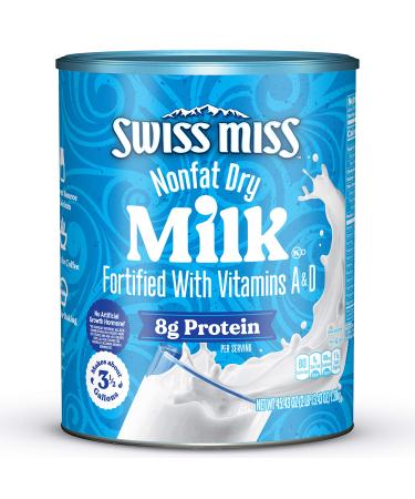 Swiss Miss Powder Milk, 45.43 Oz 2.8 Pound (Pack of 1)