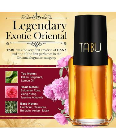 TABU The Forbidden Fragrance DANA Cologne Spray 3 Fl Oz - Authentic, seductive scent | Pack of 1 - Buy Online on SooperMarket.com