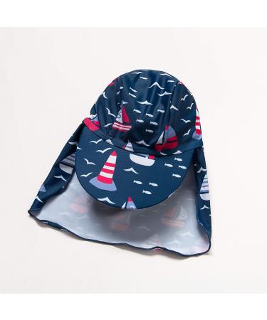 Bonverano Baby Boys Sunsuit UPF 50+ with Sun Hat - 3 Sailing, 2-3 Years - Buy Online on SooperMarket.com