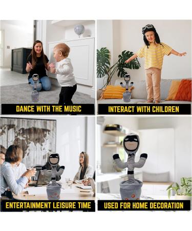Ava's Toys Dancing Cactus Superhero - Interactive Singing Baby Toy with LED Lights - Buy Online on SooperMarket.com