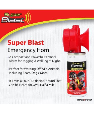 Max Pro 8071 Super Blast Emergency Horn 1.4 oz - Loud Safety Signal - Buy Online on SooperMarket.com