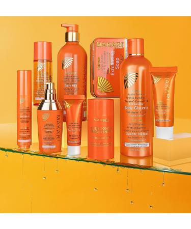 MAKARI Extreme Active Intense Argan and Carrot Oil Body Glycerin (16.8 oz) - Fades Spots, Hydrates Skin | Brightens Complexion | All Skin Types - Buy Online on SooperMarket.com
