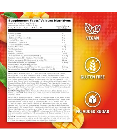 EHPlabs OxyShred Thermogenic Pre Workout Powder & Shredding Supplement - Preworkout for Men & Women Sugar Free Energy Powder with 150mg of Caffeine - Mango 60 Servings - Buy Online on SooperMarket.com