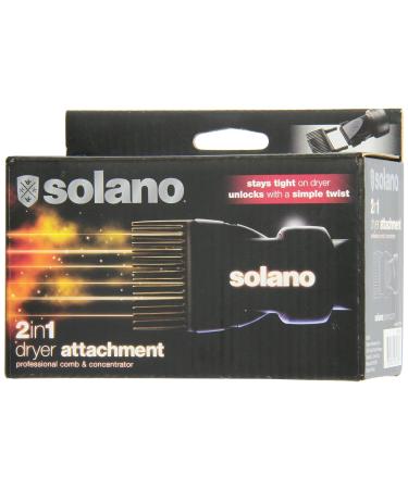 Solano 2-in-1 Dryer Attachment - Versatile Hair Styling Tool for Effortless Drying & Styling | International Shipping Available - Buy Online on SooperMarket.com