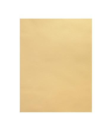 Pale Gold Vellum Paper Sheets 8.5 x 11 inch 100gsm Translucent Printable Tracing Clear Paper for Sketching Tracing Drawing Drafting Pack of 50 by Quotidian